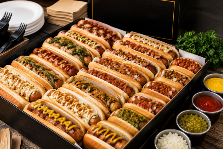 1stHotDogCo Gourmet Hotdogs Staff Package